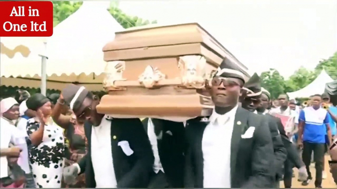Funny coffin funeral meme dance | Viral coffin dance