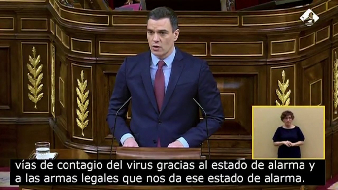 Pedro Sánchez: "No prorrogar el estado de alarma sería un fracaso absoluto"