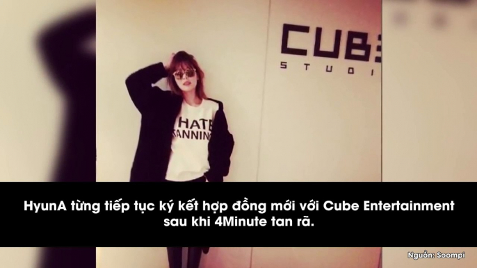 Truyền thông xác nhận HyunA sẽ rời khỏi Cube Entertainment và cạch mặt nhau từ đây