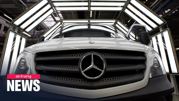 S. Korea to fine Mercedes Benz US $63 mil. for emissions rigging, marking industry's largest financial penalty