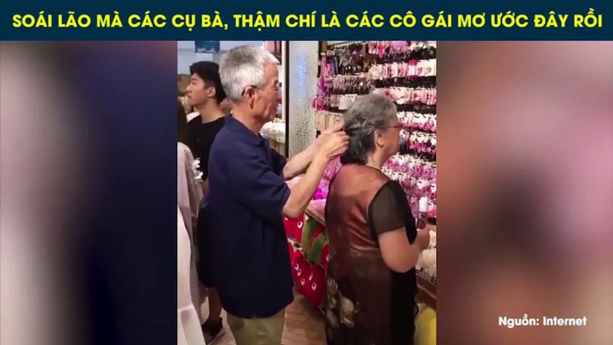 SOÁI LÃO MÀ CÁC CỤ BÀ, THẬM CHÍ LÀ CÁC CÔ GÁI MƠ ƯỚC ĐÂY RỒI