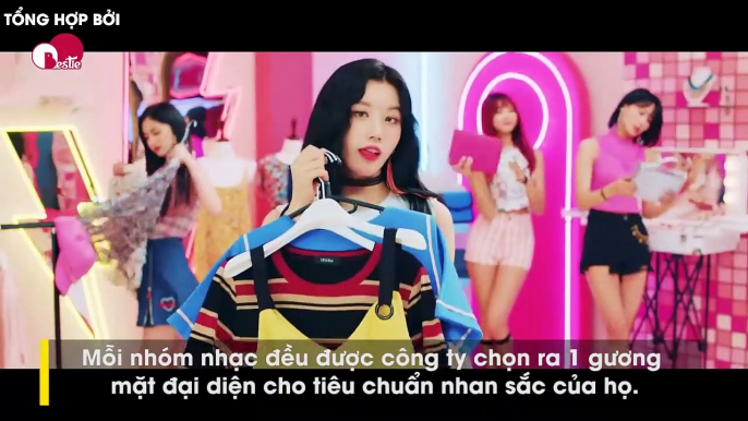 Liệu bạn đã biết kiểu nhan sắc được từng công ty giải trí hàng đầu Kpop ưa chuộng?