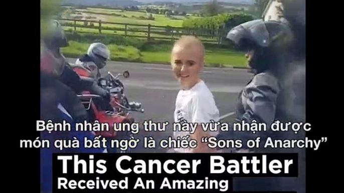 Bệnh nhân ung thư này vừa nhận được món quà bất ngờ là chiếc “Sons of Anarchy”