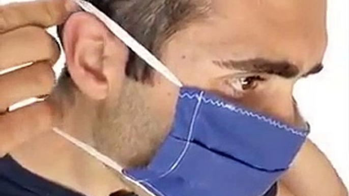 Coronavirus : Martin Fourcade montre comment mettre un masque avec humour (vidéo)