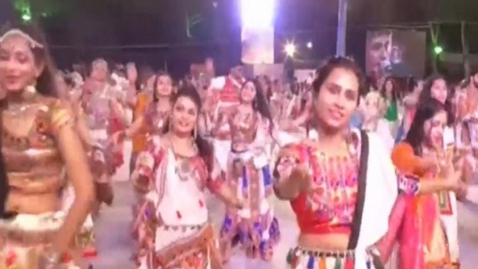 Navratri Eighth Day: Devotees Perform Garba To Please Goddess Durga