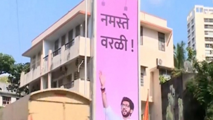 Report: Shiv Sena Erects 'Namaste Worli' Posters Of Aaditya Thackeray