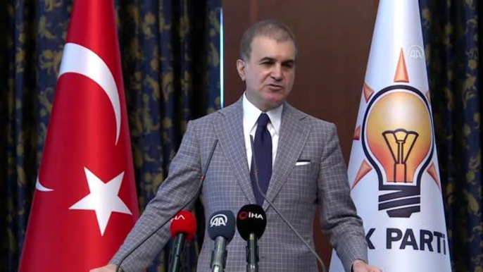 AK Parti Sözcüsü Çelik: "(HDP-İYİ Parti arasındaki tartışmalar) Bu Millet İttifakı kimlerden...