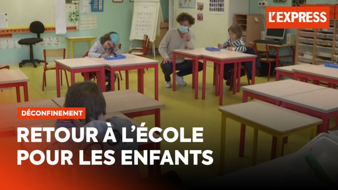 Déconfinement : retour à l'école pour les enfants