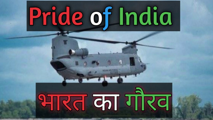 Indian army pride Chinook Helicopter...