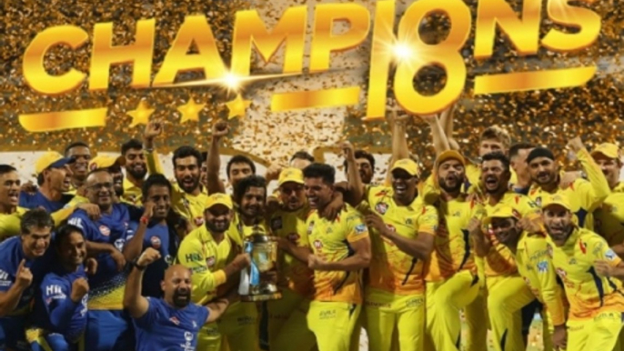 Chennai Super Kings beat SunRisers Hyderabad by 8 wickets, lifts trophy for third time