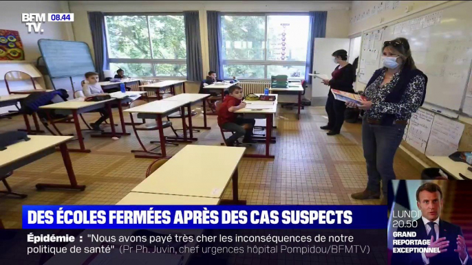 Déconfinement: des écoles fermées après des cas suspects