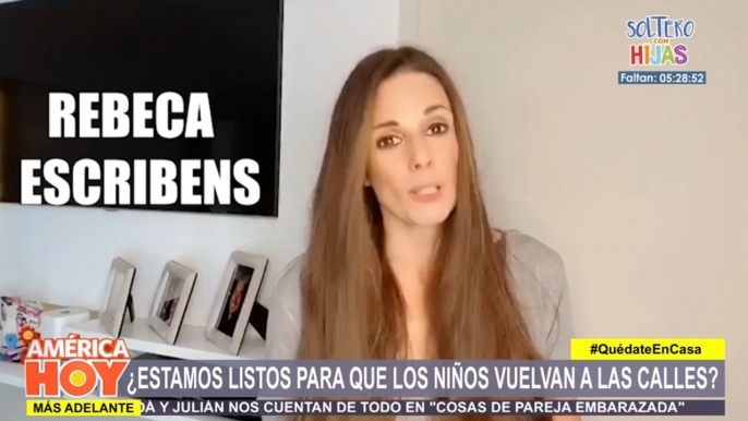 Rebeca Escribens y Maricielo Effio aseguraron que sus hijos no saldrán a las calles