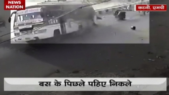 Bus accident takes place at Katni town of Madhya Pradesh