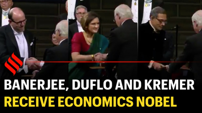 Abhijit Banerjee, Esther Duflo and Michael Kremer receive 2019 economics Nobel