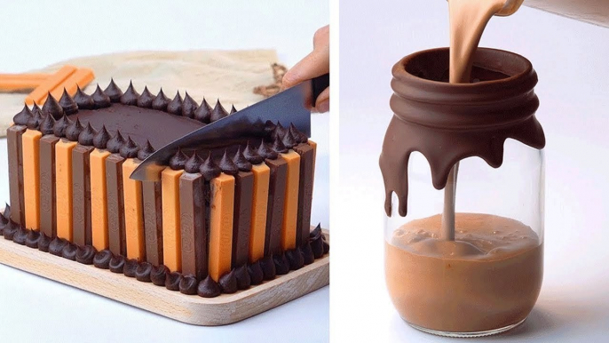 Awesome Chocolate Cake Decorating Ideas for Party - Most Satisfying Cake Recipe - So Tasty Cakes