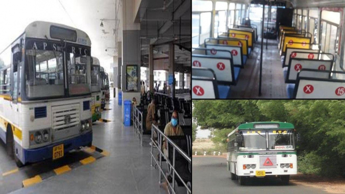 APSRTC Runs Empty Buses Due To Coronavirus Fears Among Passengers