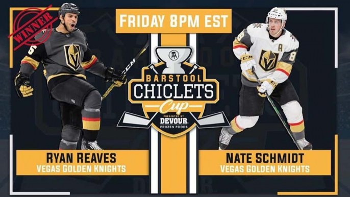 Ryan Reaves Wins The Battle Of Las Vegas Tonight With A Clean 2-0 Sweep Of Nate Schmidt In The Chiclets Cup Presented By DEVOUR