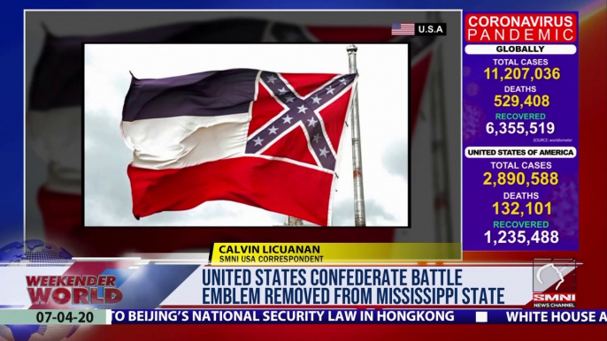 United States confederate battle emblem removed from Mississippi State