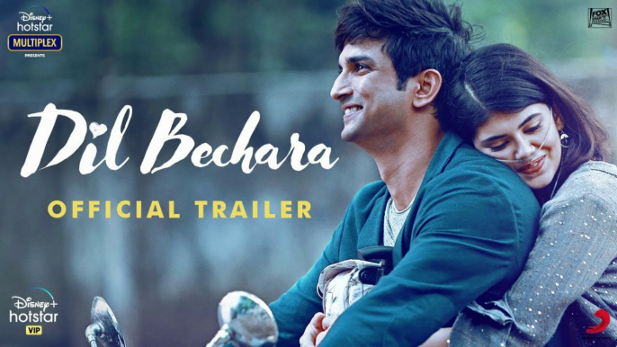 DIL BECHARA Trailer - Sushant Singh Rajput | Sanjana Sanghi | New Trailer | Official Trailer Dil Bechara trailer, Dil Bechara teaser, Dil Bechara movie, Dil Bechara official trailer, Dil Bechara official trailer 2020, Dil Bechara poster, SSR movie