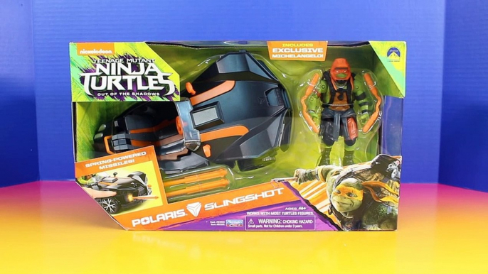 Teenage Mutant Ninja Turtles Out Of The Shadows TMNT Exclusive Mikey Polaris Slingshot