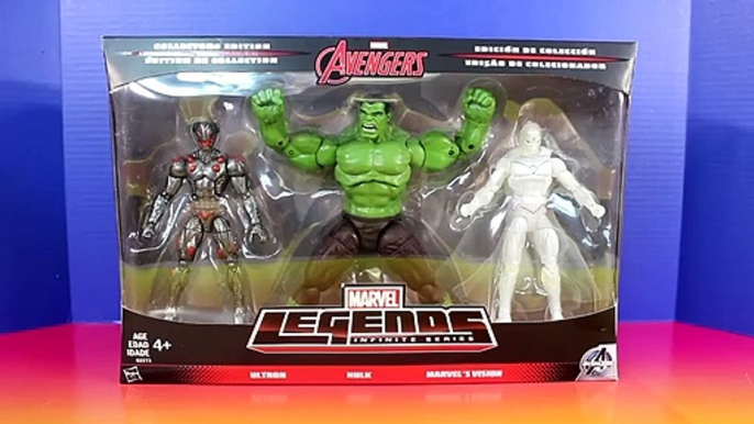 Marvel Avengers Legends Infinite Series Marvel's Vision & Hulk Battle Ultron