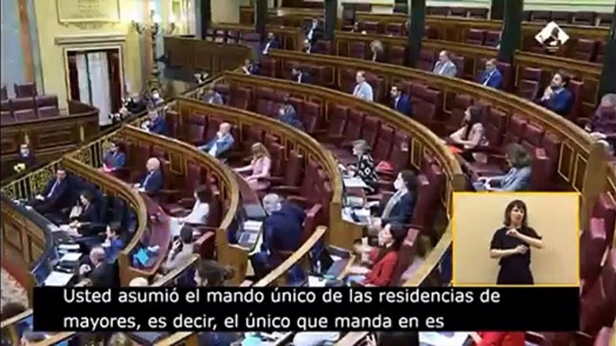 Teodoro García Egea asegura a Pablo Iglesias que él asumió el mando único de las residencias