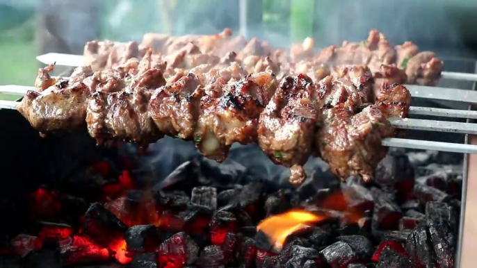 Armenian Shish Kebab Khorovats Recipe International Cuisines