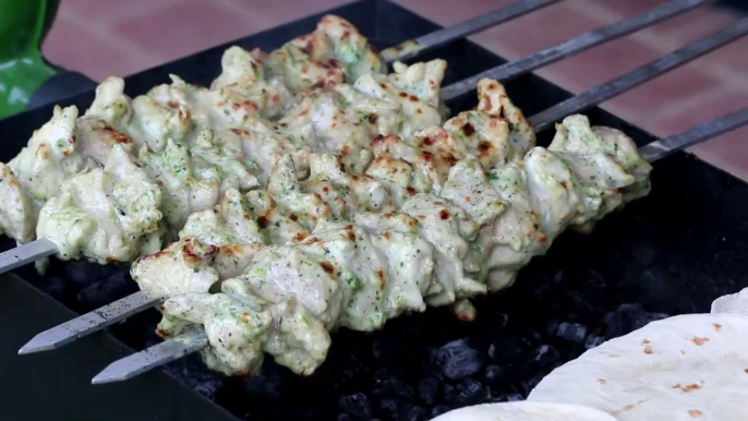 Chicken Malai Boti Indian Grill Recipe International Cuisines