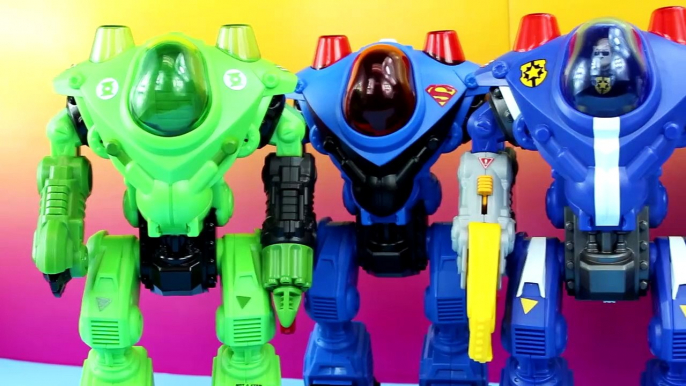 Imaginext Police Robot Fights Crime for Gotham City Gordon also Green Lantern Superman Robots