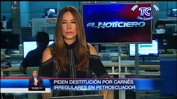 Representantes de trabajadores piden destitución de empleados de Petroecuador implicados en caso de carnés de discapacidad irregulares