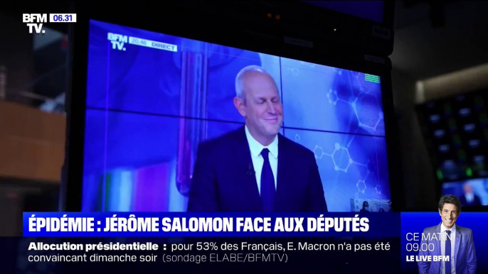 Jérôme Salomon est entendu ce mardi par la commission d'enquête sur le Covid-19 à l'Assemblée nationale