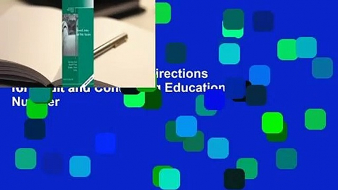 Financial Literacy and Adult Education: New Directions for Adult and Continuing Education, Number