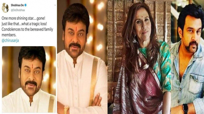 Shobha De Wrong Tweet On Megastar Chiranjeevi, Mega Fans Trolls