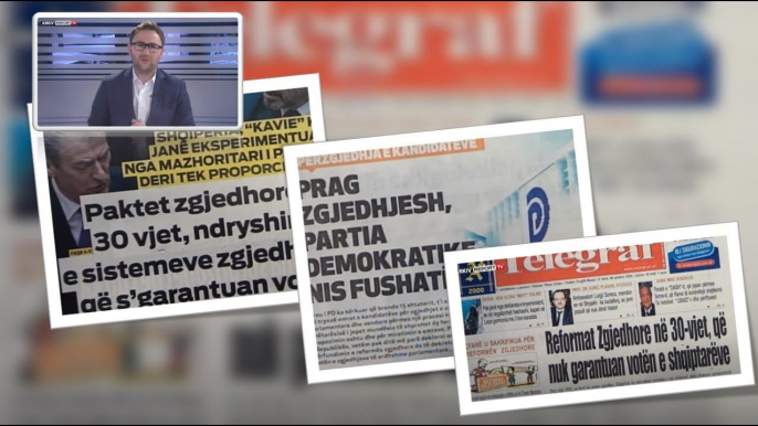 Report TV - "Shtypi i Ditës dhe Ju", ja çfarë shkruajnë gazetat për sot e hënë 8 qershor 2020