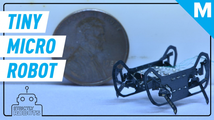 This tiny robot is the size of a penny — Strictly Robots