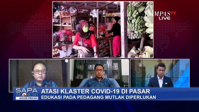 Atasi Klaster Covid-19 di Pasar, Jumlah Pengunjung Pasar Perlu Didata