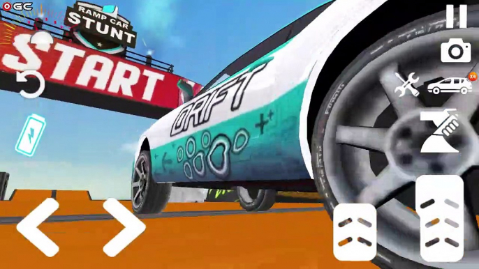 Car Racing Stunt Game   Mega Ramp Car Stunt Games - Mega Car Simulator - Android GamePlay