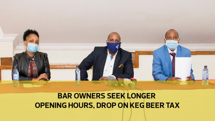 Bar owners seek longer opening hours, drop on Keg beer tax