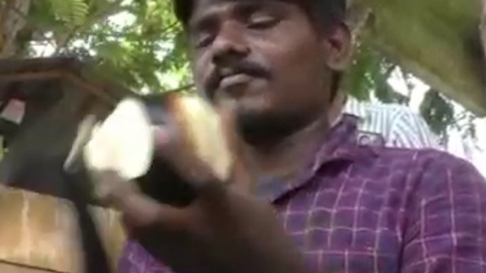 This medical student from Tamil Nadu sells 'nungu' to help his family