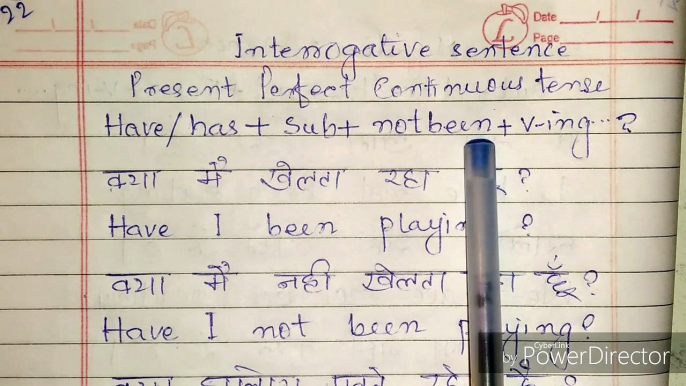 Present perfect continuous interrogative and interrogative negative sentences in hindi, Tense in hindi,Present perfect continuous tense in hindi,Affirmative sentences of present perfect continuous tense in hindi,Learn to translate hindi into English,Trans