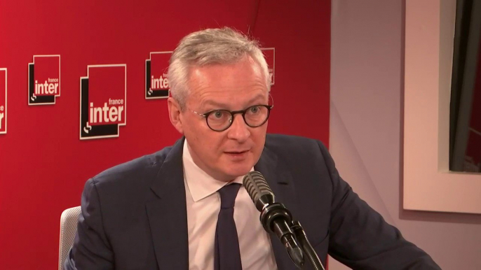 Bruno Le Maire, ministre de l'Économie : "Si demain Air France fait faillite, ce sont 7 milliards qui partent en fumée"