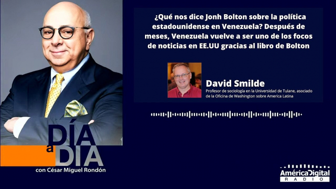 ¿Qué nos dice Jonh Bolton sobre la política estadounidense en Venezuela? Después de meses, Venezuela vuelve a ser uno de los focos de noticias en EE.UU gracias al libro de Bolton