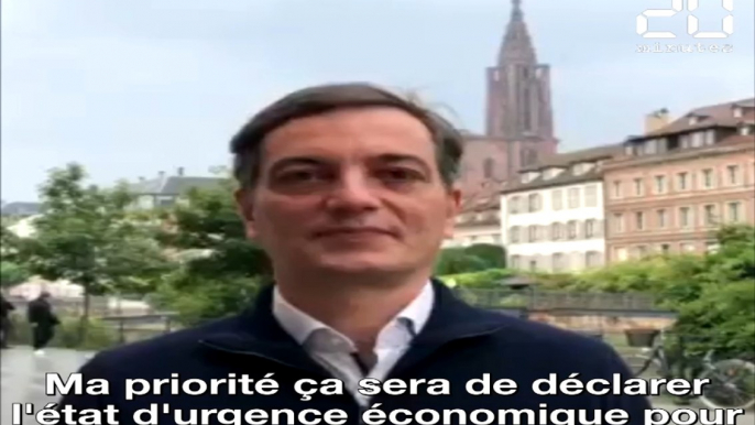 Municipales 2020 à Strasbourg: Alain Fontanel veut «déclarer l'état d'urgence économique»