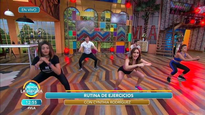 ¡A mover los cuerpos junto a Cynthia Rodríguez y nuestro equipo VLA! Con todo. | Venga La Alegría