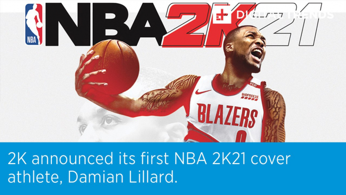 2K announced its first NBA 2K21 cover athlete, Damian Lillard.