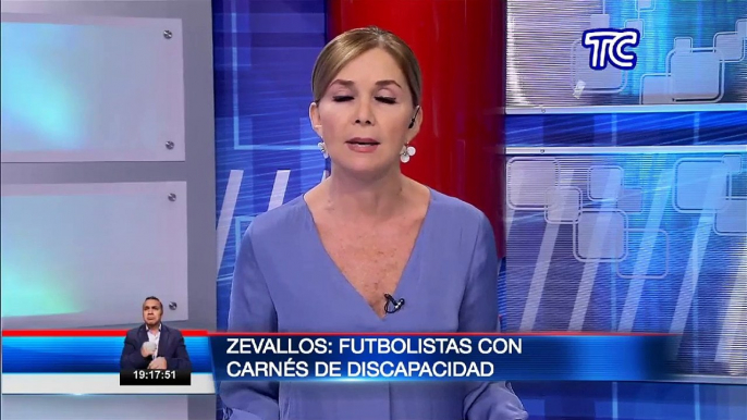 Ministro de Salud, Juan Carlos Zevallos, confirmó que futbolistas que tiene carné de discapacidad.