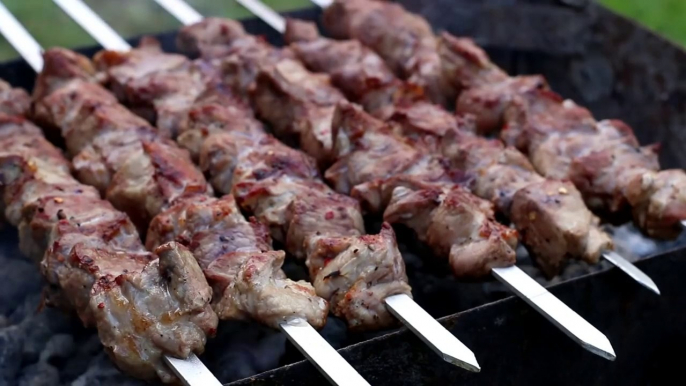 Russian Shashlik Recipe International Cuisines