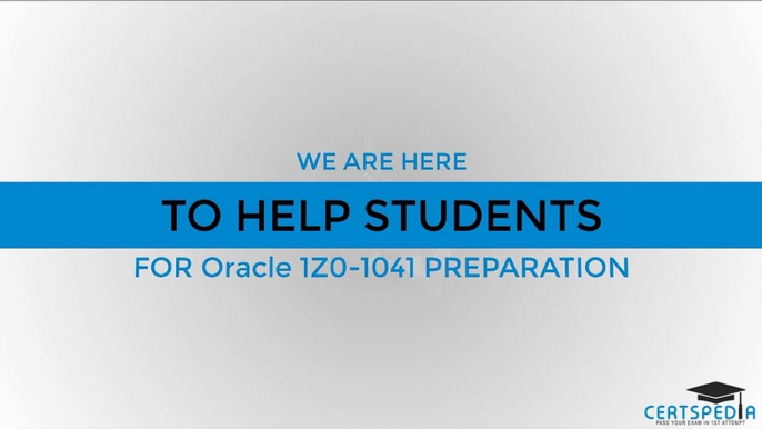 Valid Oracle 1Z0-1041 Dumps | Updated 1Z0-1041 Exam Questions