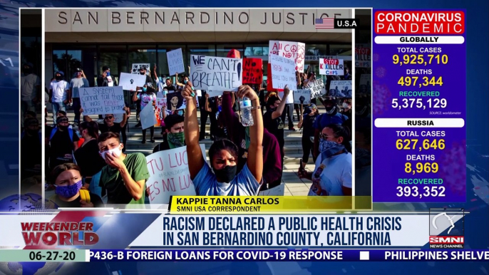 Racism declared a public health crisis in San Bernardino County, California