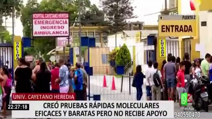 Científicos peruanos crearon pruebas rápidas moleculares eficaces y baratas, pero no reciben apoyo